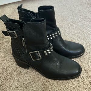 Lucky Brand studded boots. Size 7.5.